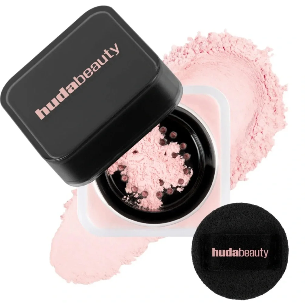 New Huda Mini Easy Bake Loose Baking & Setting Powder Cherry Blossom